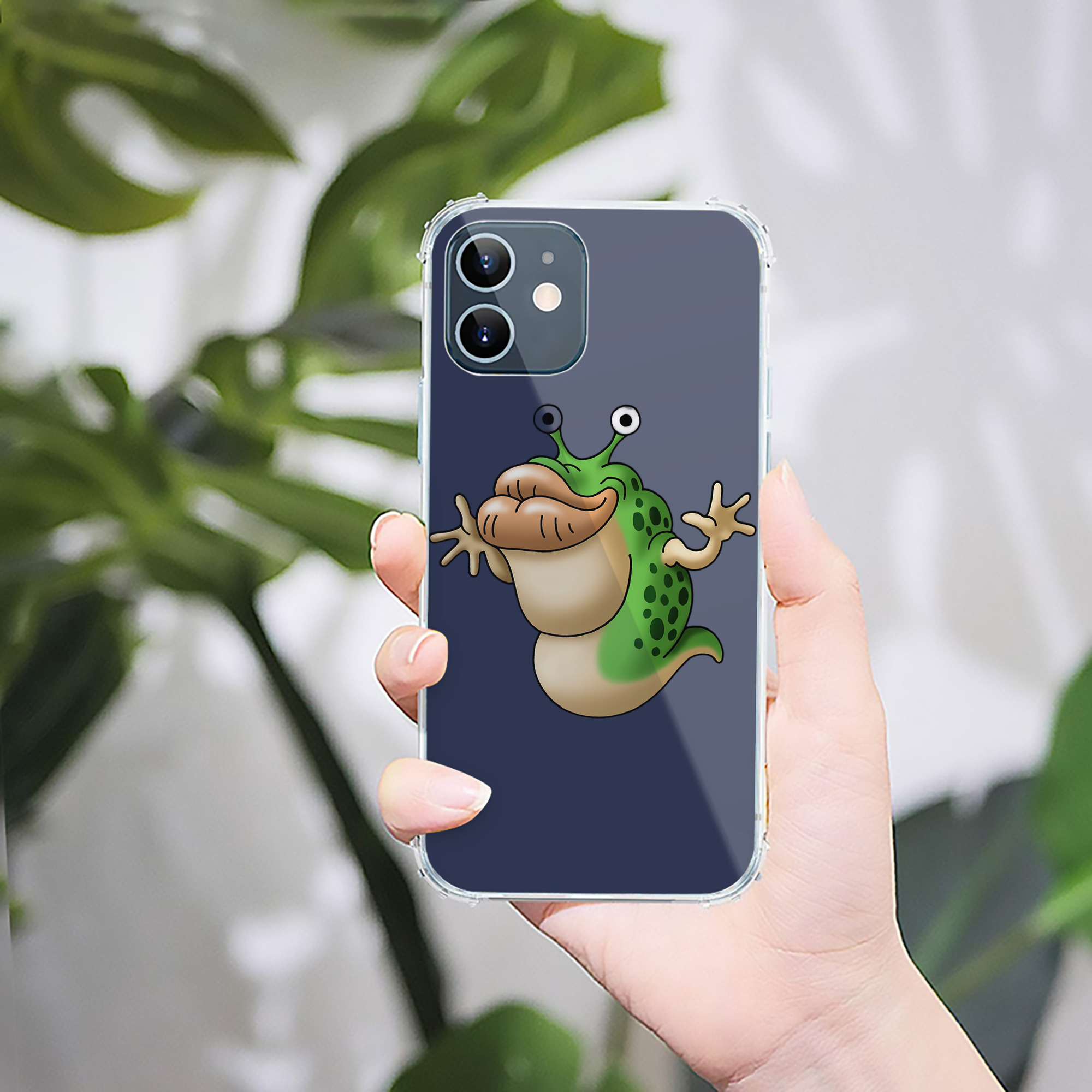 （画像用） ドラゴンクエスト Doragon Kuesuto Dragon Quest 【iPhone 12シリーズ対応】透明スマホケース（クリアソフトケース）